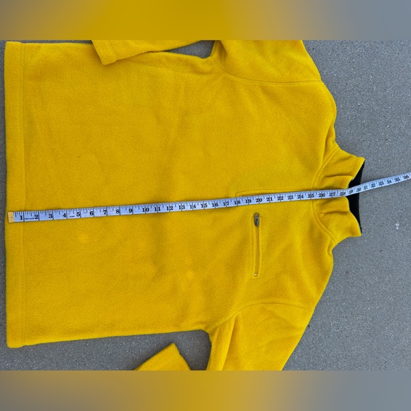 Vintage Gap Yellow 1/4 Zip Up Men's Sweater - Picture 5 of 8